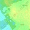 Топографическая карта Котино, высота, рельеф