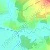 Топографическая карта Троицкое-Бачурино, высота, рельеф