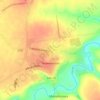 Топографическая карта Знаменское, высота, рельеф