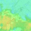 Топографическая карта Новомутин, высота, рельеф