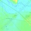 Топографическая карта Шерстино, высота, рельеф