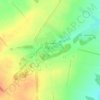 Топографическая карта Мари-Ошаево, высота, рельеф