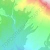 Топографическая карта Шумный, высота, рельеф