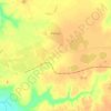 Топографическая карта Ямбург, высота, рельеф