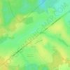 Топографическая карта Лудони, высота, рельеф