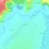 Топографическая карта Солдатское, высота, рельеф