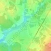 Топографическая карта Адуево, высота, рельеф