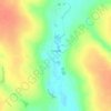Топографическая карта Алонцево, высота, рельеф
