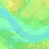 Топографическая карта Юрьевское, высота, рельеф