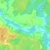 Топографическая карта Быково, высота, рельеф