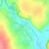 Топографическая карта Варзи-Ятчи, высота, рельеф