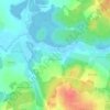 Топографическая карта Малые Снопы, высота, рельеф