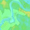 Топографическая карта Приворот, высота, рельеф