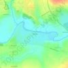 Топографическая карта Поповка, высота, рельеф
