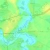 Топографическая карта Воймига, высота, рельеф