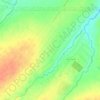 Топографическая карта Биклянь, высота, рельеф