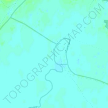 Топографическая карта Михалевка, высота, рельеф