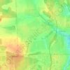 Топографическая карта Летний Отдых, высота, рельеф