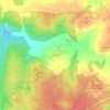 Топографическая карта Сечуга, высота, рельеф