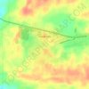 Топографическая карта Новый Уоян, высота, рельеф