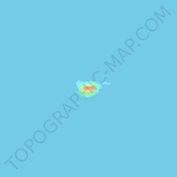 Топографическая карта 大戟山, высота, рельеф