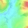 Топографическая карта Шамонино, высота, рельеф