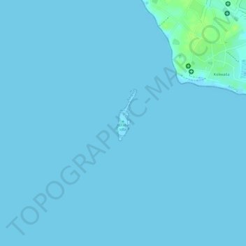 Топографическая карта Kulaba Fort, высота, рельеф