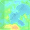 Топографическая карта Big Portage Lake, высота, рельеф
