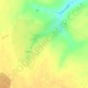 Топографическая карта Паны, высота, рельеф