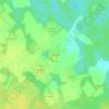 Топографическая карта Гальчино, высота, рельеф