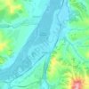 Топографическая карта Майма, высота, рельеф
