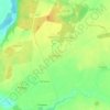 Топографическая карта Клепиковка, высота, рельеф