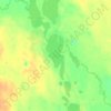 Топографическая карта Пертъярви, высота, рельеф