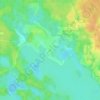 Топографическая карта Зуи, высота, рельеф