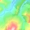 Топографическая карта Ножай-Юрт, высота, рельеф