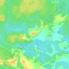 Топографическая карта Салтыково, высота, рельеф