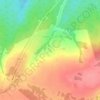 Топографическая карта Удмурт Сюгаил, высота, рельеф