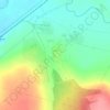 Топографическая карта ЦЭС, высота, рельеф