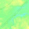 Топографическая карта Сычёво, высота, рельеф