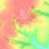 Топографическая карта Чермошное, высота, рельеф