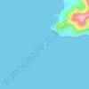 Топографическая карта Ilha da Sororoca, высота, рельеф