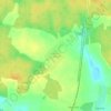 Топографическая карта Студенцы, высота, рельеф