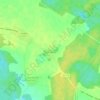 Топографическая карта Крапивново, высота, рельеф