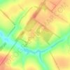 Топографическая карта Максима Горького, высота, рельеф