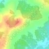 Топографическая карта Толмачи, высота, рельеф