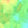 Топографическая карта Ромшино, высота, рельеф