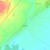 Топографическая карта Отъяссы, высота, рельеф