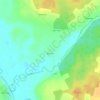 Топографическая карта Бабино, высота, рельеф