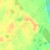 Топографическая карта Чычымах, высота, рельеф