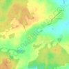 Топографическая карта Болотново, высота, рельеф